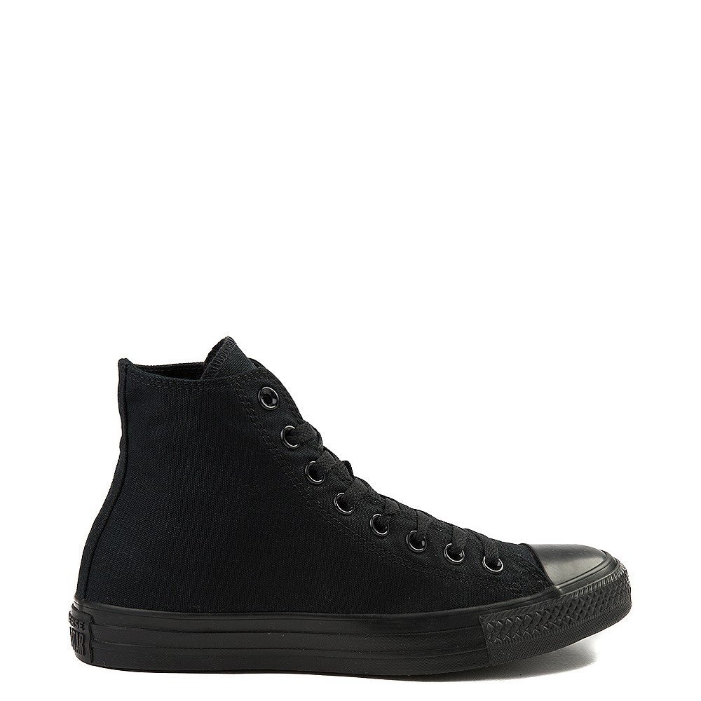 All Black Converse